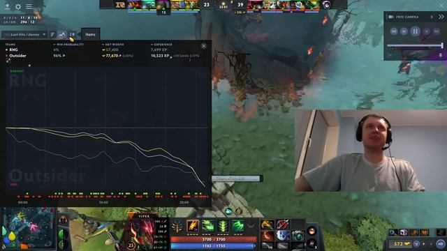 РЕАКЦИЯ ПАПИЧА НА ФРАЗУ В DOTA 2