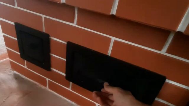 Новая кирпичная печь сложена. первая топка и инструктаж пользователю.