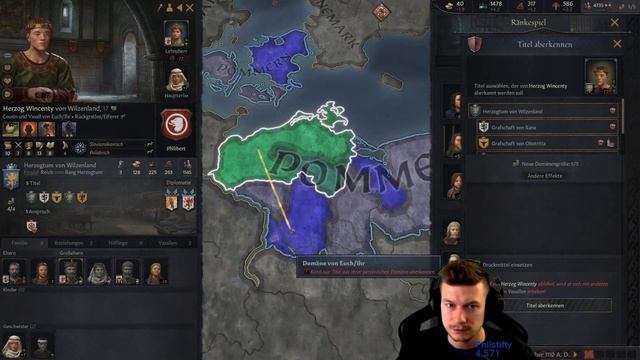 CRUSADER KINGS 3 - S2506 Philibert der 2 Stirbt erneut [Letsplay] [Deutsch] [60fps] смотреть онлайн