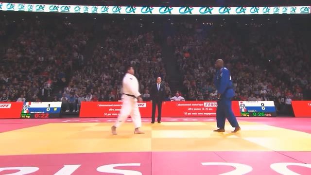 Teddy Riner vs Kokoro Kageura Glandslam Paris 2020 смотреть онлайн
