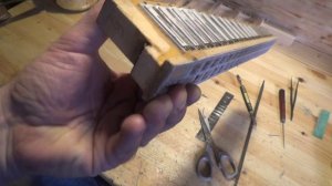 Ремонт  Вологодского  многотембрового баяна "Ансамбль"