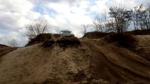 Субару Либеро и горка