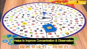 Montessori Puzzle Education Game Kid Detectives Looking Chart Board  Puzzle Brain Training Toys