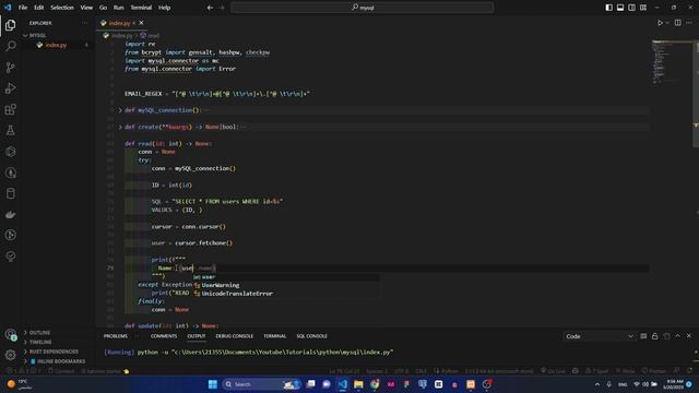 شرح شامل للغة Python و MySQL - #13 (CRUD) смотреть онлайн