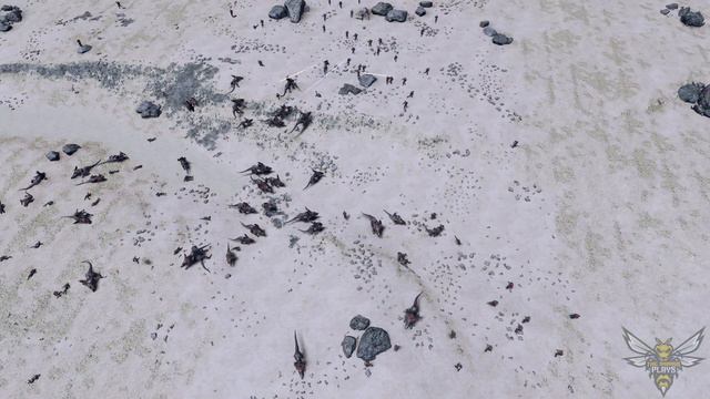 Starfield BATTLE ROYALE - 100 UC Marines vs 50 SIRENS