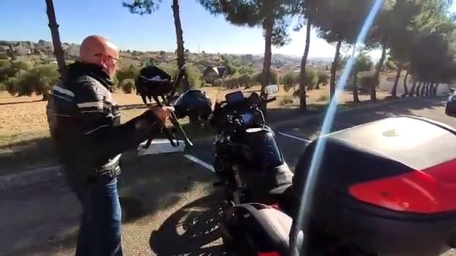 Honda CBF 600S ascesorios camping смотреть онлайн