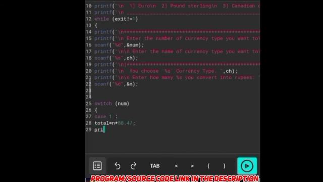 Simple currency converter c program | learn currency conversion| with source code #cprogramming