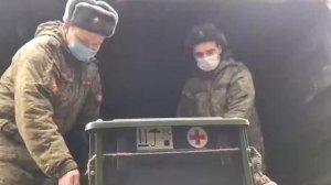 Медицинский отряд специального назначения ЮВО прибыл в Крым