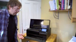 Epson SC P700 printer setup and initialisation