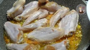 Тушеная Фасоль с куриными крылышками. БЫСТРО И ЛЕГКО. рецепт