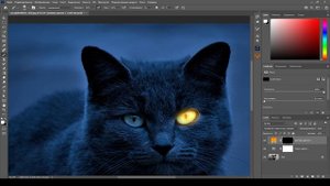 ЭТО ОЧЕНЬ ЛЕГКО! Свет из глаз в Фотошопе - Photoshop Tutorial