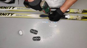 Установка креплений SNOWMATIC N3 LITE