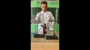 Получение оксида углерода (IV) и его растворение в воде.