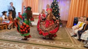 Цыганский танец в детском саду