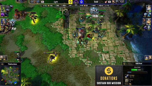 WC3 - [ORC] Lyn vs Sok [HU] - WB Final - Ted Cup 21 смотреть онлайн