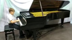 А.Бертини - Этюд до минор. Исполняет Бобриков Дмитрий - 10 лет. Преподаватель - Пархоменко О.В.