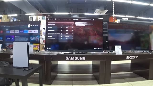 ТЕСТ ПС5 (PS5) + Qled Haier Smart TV S7  VS  Oled LG 55C1RLA  4К китайский тв против корейского/ДНС