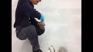 АШАН. Реставрация топпингового пола.