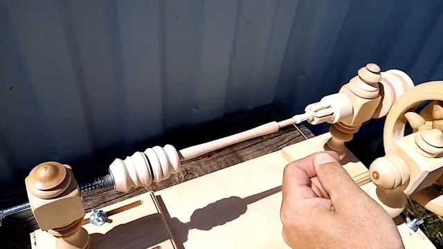 Намотка ниток на коклюшку. Приспособление смотреть онлайн