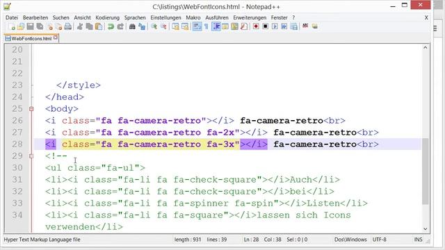 CSS3 fortgeschrittenen Tutorial: Icon Fonts |video2brain.com смотреть онлайн