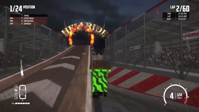 Wreckfest - I hope it was empty