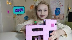 Распаковка LEGO Minecraft Дом-свинья