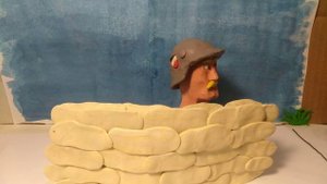 Солдаты вермахта (анимация из пластилина)