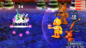 Второй красный сундук блокируйщий Unscrew и Esc Key Fnaf World