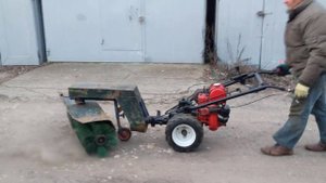 Чешский мотоблок-снегоуборщик МФ-70