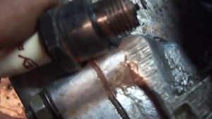 зажигание на Ветерок из катушки от мотокосы