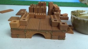 Мини печка для желейного медведя из мини кирпичиков