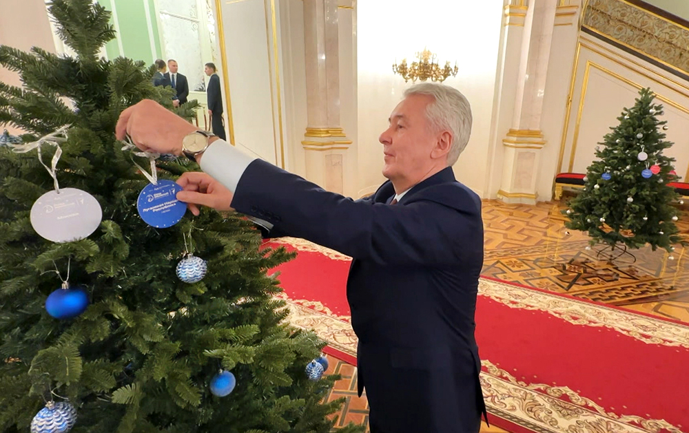 Собянин присоединился к благотворительной акции "Елка желаний" / События на ТВЦ