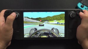 Steam Deck - F1 23 Gameplay