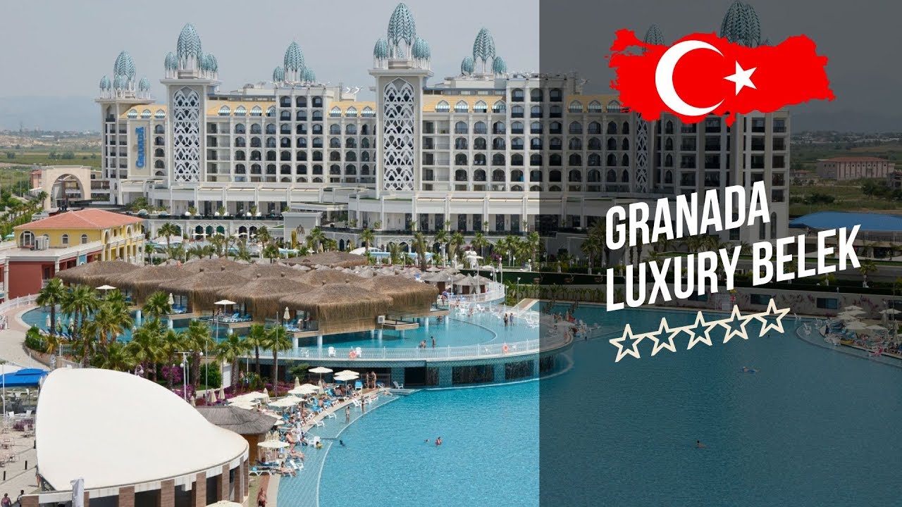 Отель Гранада Лакшери Белек 5*. Granada Luxury Belek 5*. Рекламный тур "География".