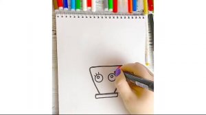 Как нарисовать ЧАШЕЧКУ ГОРЯЧЕГО ШОКОЛАДА мило и просто #drawings Легкие рисунки для срисовки