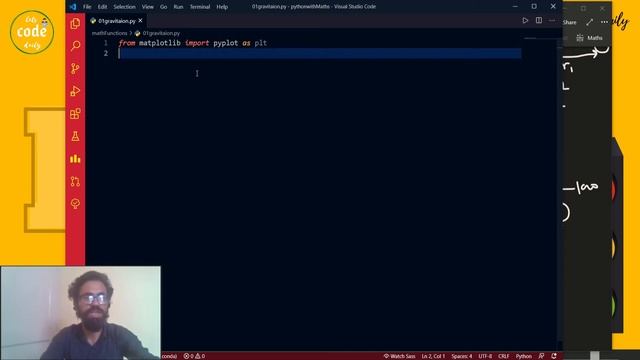 Visualisation of Gravitational Force in Python ? | Maths With Python