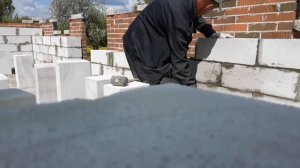 Кладка газосиликатного блока на раствор