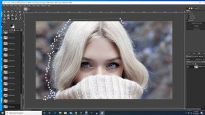 Using Paths Tool in GIMP to Remove Difficult Background