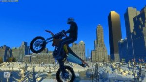 GTA 4 - Прыжки и трюки на мотоцикле (мод)