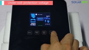 SolarEpic EM2460 MPPT Solar Charge Controller Explorer-M Series Lithium Battery Module Settings