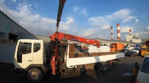 Стрела HOTOMI LS2656. Замена редуктора лебедки и грузового троса