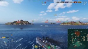 ?Обзор крейсера Toulon // В топе вроде гнет....