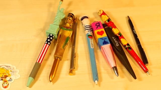 МОЕ ХОББИ // самые красивые и оригинальные ручки // что я коллекционирую смотреть онлайн