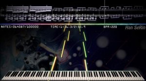 🎶 Touhou - Eternal Spring Dream | 100,000 Notes | Black MIDI / Piano