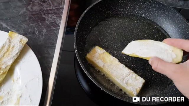 Жареные кабачки с чесноком