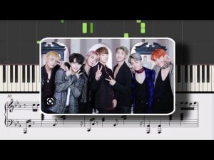 BTS 피 땀 눈물 (Blood Sweat & Tears) _ piano cover _ sheet