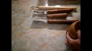 Силовые стамески для изготовления деревянной посуды