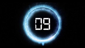 Countdown Timer 20 sec ( v 466 ) news theme - circle equalizer effects with sound HD 4k!