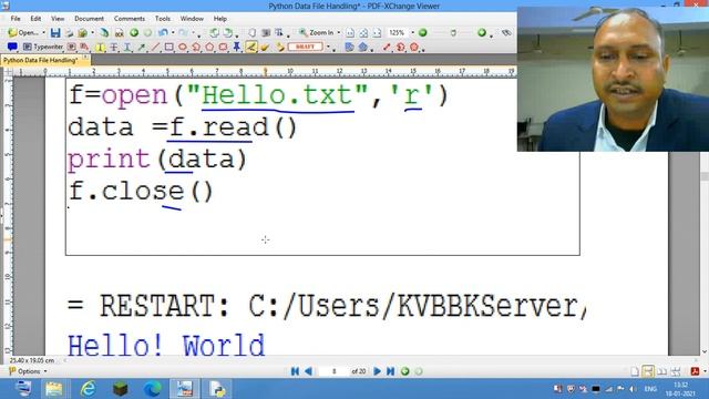Python Data File Handling