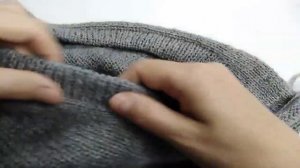 Вязаный капор // Манишка с капюшоном спицами.